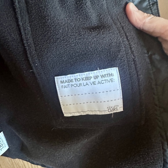 Athleta Girl $168.00 Snow Day Down Jacket Puffer, Size XXL/16 Black - Picture 9 of 12